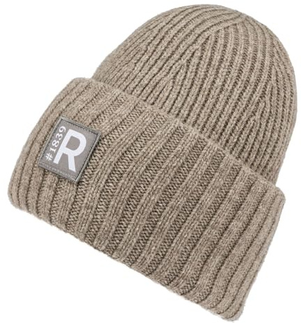 Roeckl Mütze Merino Wool Mix Urban Beanie Cashmere Taupe