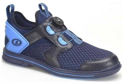 Dexter Men's Pro BOA Bowling Shoes Right Hand (for Right Handed Bowlers only. Men's Wide EE Shoe Sizing)- Navy 9.5