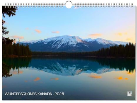 artboxONE Kalender 2026 WUNDERSCHÖNES Kanada Wandkalender A2 2026 Reise