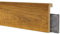 Battiscopa coprimarmo duropolimero effetto legno rovere caldo - Zoccolo da cucina 2000x100x25 mm - Battiscopa resistente agli urti