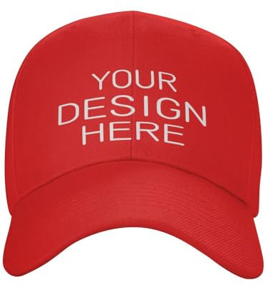 KYZMZC Custom Baseball Cap Entwerfe Deine eigenen Hüte, individuelle Hüte, Logo, personalisierte Baseball Cap, Personalisierte Baseballkappe