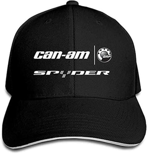 FANGQIYUAN Can Am Spyder Logo Snapback Hats/Baseball Hats/Peaked Cap Black