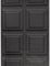 Swehooirt Black Wallpaper for Living Room Feature Wall Black Panel Wallpaper Effect Wall Paper Roll Bedroom for Adults Retro Panelling Lounge Wooden Panels for Walls