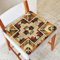 Cojín de asiento de espuma viscoelástica con funda extraíble para oficina, cocina, patio, comedor, silla de escritorio, suave y cómodo, diseño de flecha de estilo nativo americano