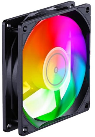 Computer Cooling Fan RGB - PC Fan With 9-Leaves Design | Argb Technology Efficient Heat Dissipation Fan 4pin Cooling Fan For Home