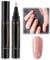 Nail Polish Pen,3 in 1 Gel Nail Polish Pen,Nail Polish Gel Pen,One Step Gel Nail Polish Pen,Nail Art Pens for Gel Polish,Nail Varnish Pens,Nail Gel Pen Tools,Nail Art Graffiti Pen Nail Drawing Pen,Q07