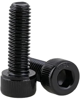 PrecisionFix Viti a brugola con filettatura sinistra Grado 12.9 Bulloni a brugola con attacco esagonale M5 M6 M8 M10 M12(1pcs,M6x25)