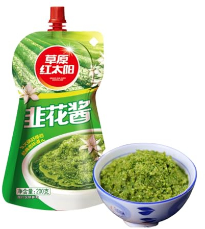 WSYLS Chinese chive sauce, can be used as hot pot dipping sauce | bibimbap | bibimbap, oriental seasoning 200g