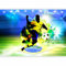 murando - Papier peint panoramique inspirant 300x210 cm - Revêtement mural décoration salon - Design moderne - Beige gris vert - Silhouettes de sport de football hommes colorés i-C-0096-a-a