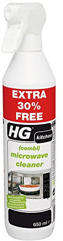 HG Microwave Cleaner 650 ml - Removes Grease and Cake-on Food - for Microwaves and Combination Microwaves