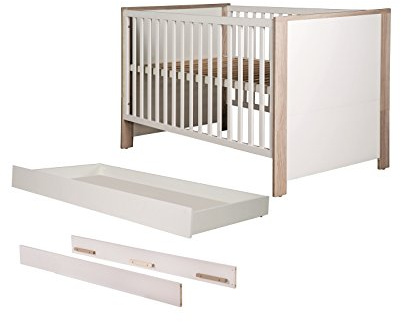 roba Komi-Kinderbett 70x140 cm OLAF inkl. Umbauseiten und Bettkasten