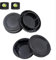 Cache Bouchon Boîtier + Arrière pour Objectif pour Nikon D7500 D7200 D7100 D7000 D5600 D5300 D5200 D5100 D3500 D3400 D3300 D3200 D3100 D850 D800 D750 D600 D90 Monture Nikon F et Objectif Accessoires