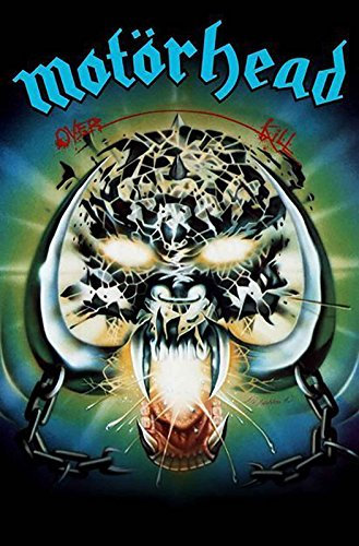 Motorhead Poster Overkill Band Logo Nue offiziell Textile 70cm x 106cm One Size