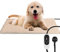 NICREW Pet Heating Pad with Auto Shut Off, Electric Pet Heated Bed Mat for Cats and Dogs, Temperature Adjustable, MET Safety Listed