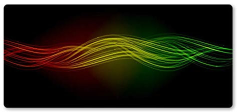Rainbow Mouse Pad Pc Gaming Computer Tastiera Mouse Tappetini da scrivania per Gamer Grandi tappetini da scrivania Gaming Mause Pad 400 * 900 * 3Mm