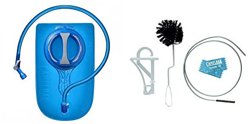 Camelbak Crux Bouteille d'eau Mixte Adulte, Bleu, Taille Unique , 1.5 L & Kit de Nettoyage Crux pour Adulte - Multicolore - Taille Unique