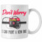 Trendation - 3D Drucker Tasse Geschenk für 3D Printing Dont Worry I Will Print A New One Männer (Weiß)