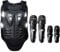 Protettori da Moto per Ginocchia+ Gilet Moto Uomo Estivo, Protettori da Moto per Torace, Protezione Schiena Moto, Pettorina Mtb Motocross, Armatura Moto