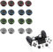 LYQNIHOB Tappi in Silicone per Joystick Controller: Protezione e Grip Perfetti per PS5, PS4, Xbox 360, PS3-16 Pezzi