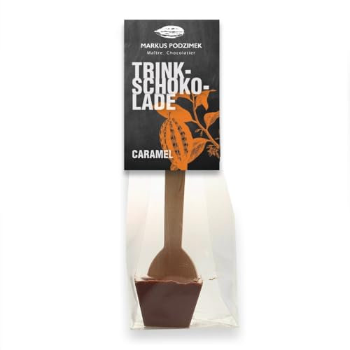 Caramel - Trinkschokolade am Löffel