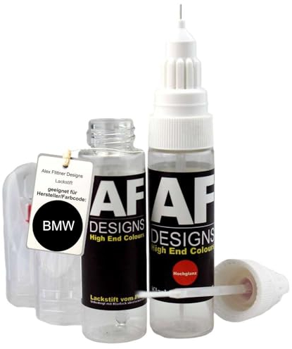 Lackstift kompatibel mit BMW WC4P BROOKLYN GRAU Metallic 50ml + Klarlack Tufplack schnelltrocknend