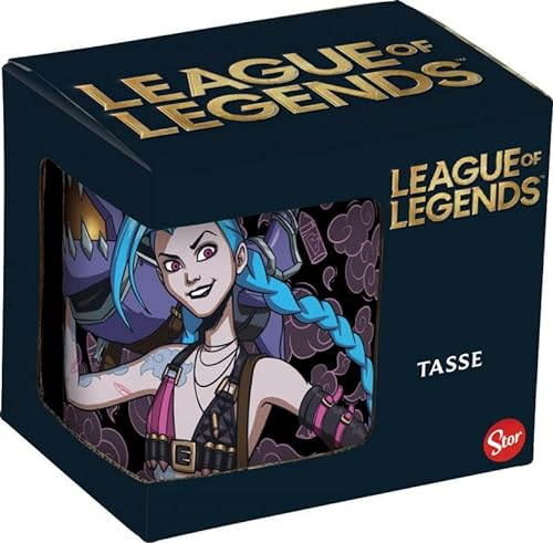 joojee GmbH League of Legends Jinx - Tazza, 325 ml, colore: Rosso