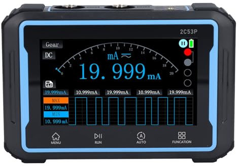 Generatore DDS Multimetro con Oscilloscopio 50 MHz Palmare 3 in 1 con Batteria Al Litio 4000 MAh per la Manutenzione