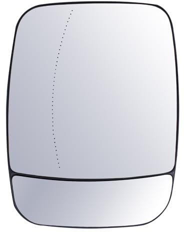 HouYeen Front Heated Left Door Wing Mirror Glass with Blind Spot Mirror for Fi-at Talento Op-el Vaux-hall Vivaro B Ni-ssan NV300 Re-nault Trafic mk3