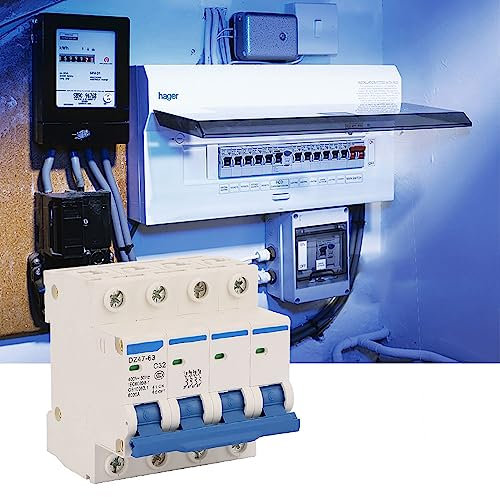 Miniatur-RCCB-Fehlerstromschutzschalter, 32 A, 400 V, Elektrischer Schutz für die Haustechnik