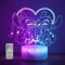 Hoofun Lámpara Stitch, 16 Colores Luz Nocturna Stitch, Lampara Anime 3D LED Ilusión con Control Remoto y Smart Touch, Idea Regalo di Natale Stitch Decorazione Per la Camera dei Bambini