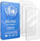 JELLYEA 3 Pezzi Vetro Temperato per iPhone 15 Pellicola Prottetiva Trasparente Anti-Impronte Anti Graffio 9H Pellicola in Vetro Temperato per iPhone 15,6.1”