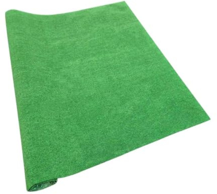 MadeInNature, Gazon Synthétique Tapis d’Extérieur Vert/Fine Pelouse Extra Douce/Prix Imbattable/Pour Terrasse Balcon Jardin/Différentes dimensions (133cm x 800cm)