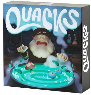 Quacks Board Game – Formerly of Quedlinburg, the New Look and New Name for the Classic Game of Exploding Potions