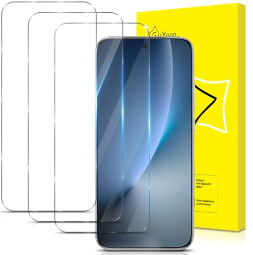 GiiYoon Lot de 3, Verre Trempé pour Honor Magic 8 5G [Couverture Complète] [Vitre Protecteur 9H Dureté] [Sans Bulles] [Anti-rayures] Film Protection écran Compatible avec Honor Magic 8