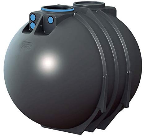 PREMIER TECH AQUA GmbH Zisterne 7600 Liter Erdtank Blueline II Solo ohne Deckel - besonders stabil und robust - Kunststoff, Kunststoffzisterne