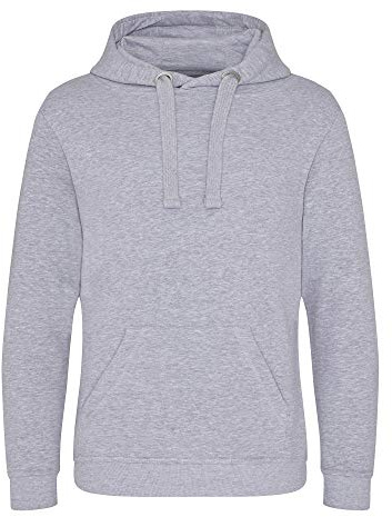 AWDis Just Hoods Herren Graduate schwerer Kapuzenpullover (XL) (Grau meliert)