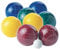 Franklin Sports Unisex-Erwachsene Premier Bocce 6 Allwetter Bälle, 1 Pallino und Deluxe-Boccia Tragetasche – Strand, Hinterhof oder Party Outdoor-Spaß – Profi-Set, Gemischt, Medium^Small
