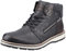 Rieker Herbst Winter, Stivali alla Moda Uomo, Nero (Schwarz/Kastanie/Granit 01), 44 EU
