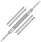 MMOBIEL Uhrenarmband Heavy Duty Spring Bar 4 Pack Edelstahl Watch Band Pins, Durchmesser 1,8 mm inkl. Entfernungswerkzeug (23 mm)