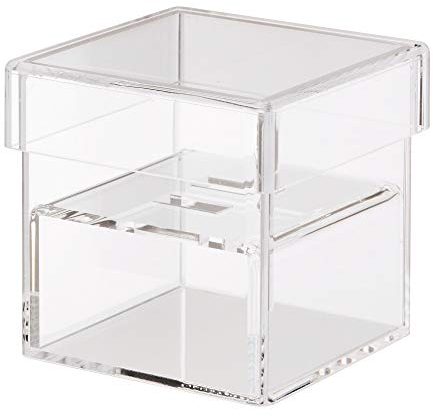 Lillian Rose RA850 Clear Acrylic Box Ring Pillow Alternative Ringkissen, Acryl, transparent, durchsichtig