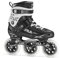 FILA SKATES Houdini PRO Inline Skate, Black/White, 43