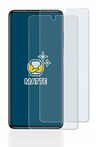 BROTECT Protector Pantalla Anti-Reflejos para Xiaomi Poco X3 NFC (2 Unidades) Película Mate Anti-Huellas
