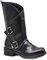 Toocool - Stivali Donna Bassi Biker Boots Motociclista Stivaletti Fibbie Anfibi SA9907 [37,YY6761 Nero]