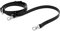 Frauen Leder Schulterriemen Trageriemen,Tasche Schultergurte Gurt Riemen für Geldbörse Handtaschen,verstellbare Ersatz Crossbody Bag Strap Tragegurt Umhängegurt(QISilver-Schwarz 1,5cm)