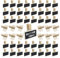 SDwfxd 100 Stk Kreidetafel Klein, Hölzern Mini Tafeln mit Klipp für Home Hochzeit Party Dekoration, Namensschilder und Kartenhalter, Memorandum(4 x 2cm), 593-81