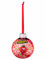 Millions Bath & Shower Gel 250ml Scented Strawberry In A Reusable Bauble Shape Bottle Xmas Gift (x1 Red)