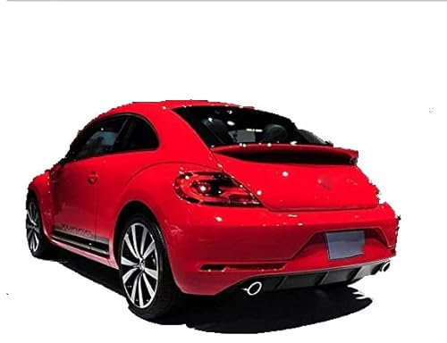 SORAD Auto Heckspoiler für VW Beetle 2013-2018, Spoiler Heckspoiler Flügel Lippe Dauerhaft Auto Heckspoiler Kratzfest Heckspoiler Spoiler,D
