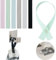 Accroche-serviettes à coudre, 24 pcs, 180 x 12 mm boucles, six couleurs, support pour torchon, serviette de bain, chiffon, tissu, articles de décoration, accessoires de camping, porte-serviettes