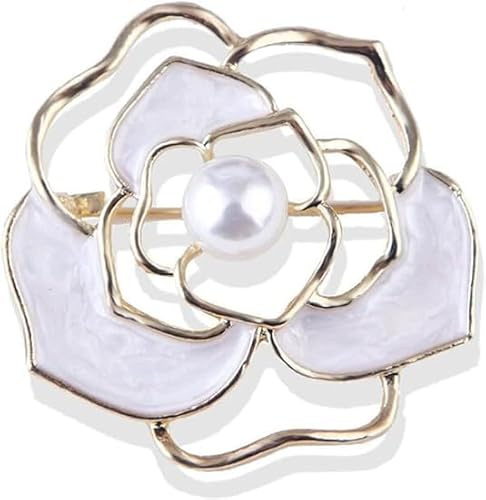 Kristall Rose Kamelie Blume Brosche Pin Hollow Out Kamelie Blume Brosche Pin Strass Blühende Floral Braut Hochzeit Party Brosche Schmuck Für Frauen