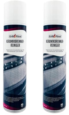 Grillfürst Keramikbrenner-Reiniger, 2 x 400 ml